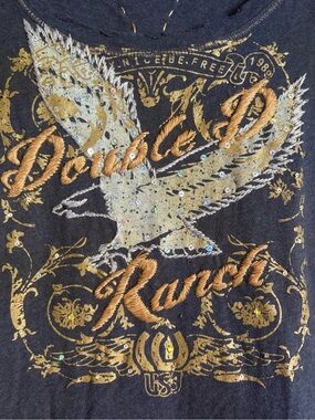 Double D Ranch Navy Casual Dress
